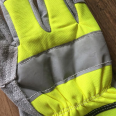 Kids & Teens Real Leather Rigger Work Gloves
