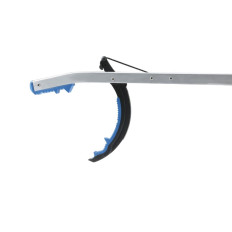 Long 110cm/45inch Folding Blue Litter Picker Grabber