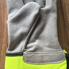 Kids & Teens Real Leather Rigger Work Gloves
